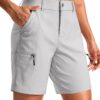Women 7"/9" Hiking Cargo Shorts Quick Dry Lightweight Golf Outdoor Work Summer Travel Shorts with Pockets